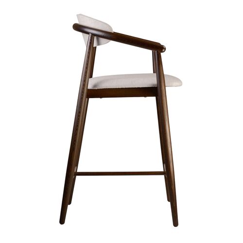 Стілець напівбарний Mamont Soft темний горіх/Superior 02 - Фото №2