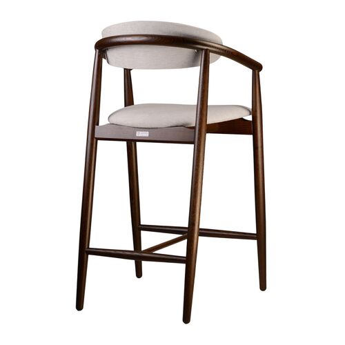 Стілець напівбарний Mamont Soft темний горіх/Superior 02 - Фото №4