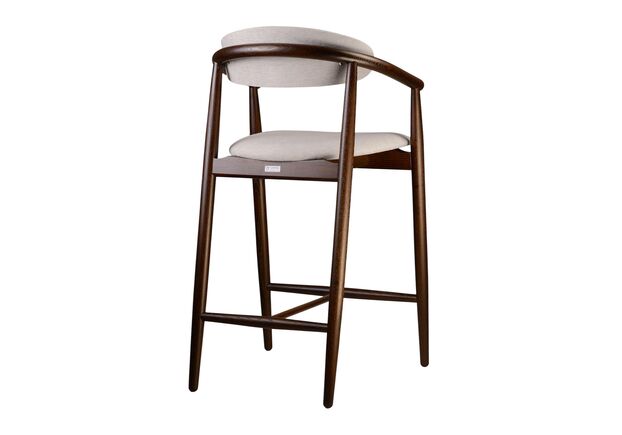 Стілець напівбарний Mamont Soft темний горіх/Superior 02 - Фото №2