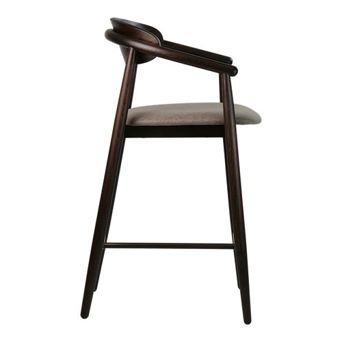 Стул полубарный Mamont semi-soft темный орех/Austin 03 - Фото №2
