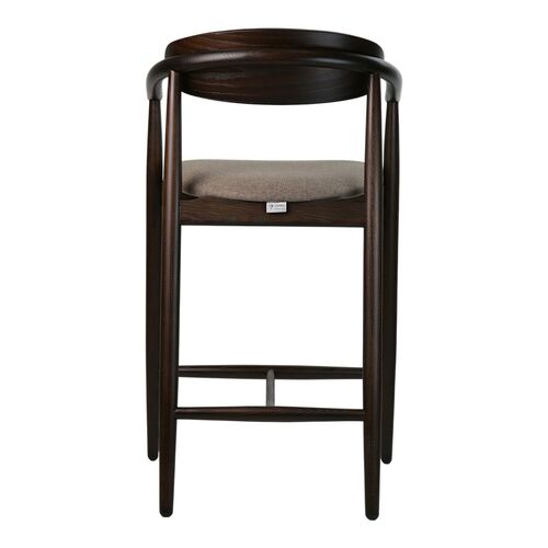 Стул полубарный Mamont semi-soft темный орех/Austin 03 - Фото №5