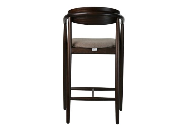 Стул полубарный Mamont semi-soft темный орех/Austin 03 - Фото №2