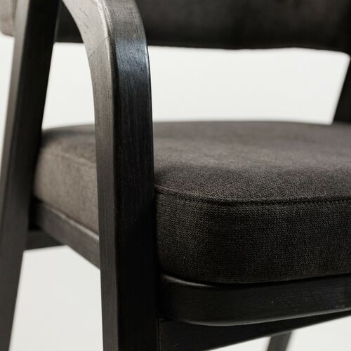 Кресло Otis черный/Belfast 25 - Фото №8