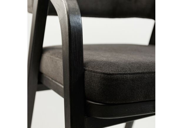 Кресло Otis черный/Belfast 25 - Фото №2