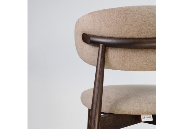 Фото №2. Стілець Panda New темний горіх/Hevia 207.10 - Meblistico Стілець Panda New темний горіх/Hevia 207.10 - Фото №2