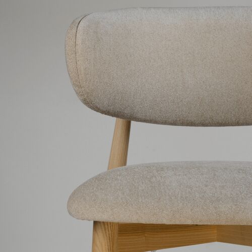 Стул полубарный Panda New натуральный ясень/Hevia 207.09 - Фото №7