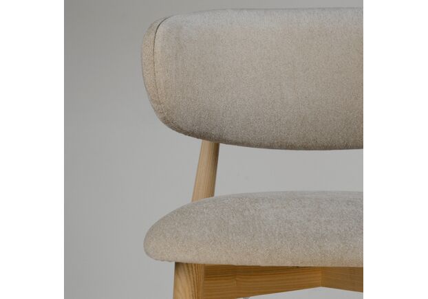 Стул полубарный Panda New натуральный ясень/Hevia 207.09 - Фото №2