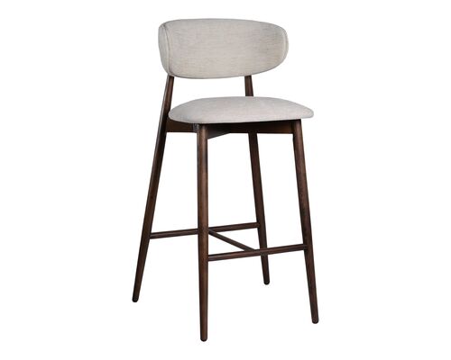 Стілець барний Panda New темний горіх/Superior 02 - Фото №1