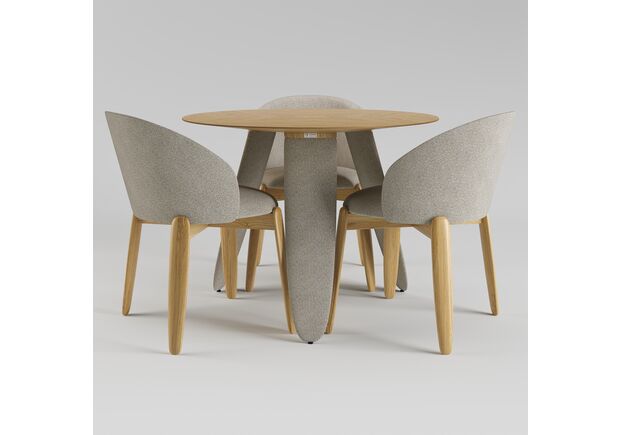 Стол Rino d-100 дуб маркетри/Node 07 - Фото №2