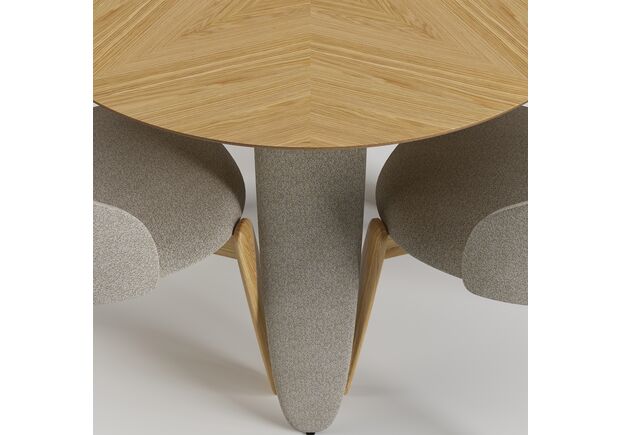 Стол Rino d-100 дуб маркетри/Node 07 - Фото №2