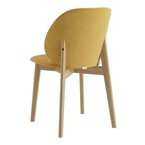 Стул Robin натуральный ясень/Venus Velvet 2936 - Фото №2