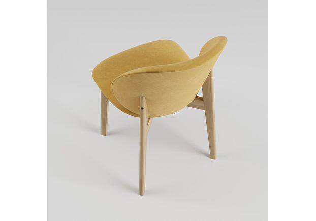 Стул Robin натуральный ясень/Venus Velvet 2936 - Фото №2