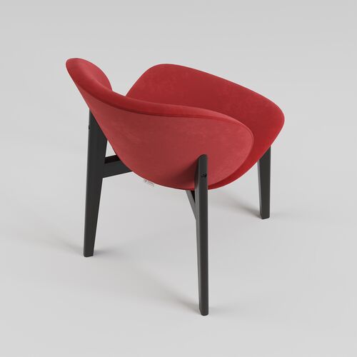 Стул Robin черный/Galileo 256 - Фото №3