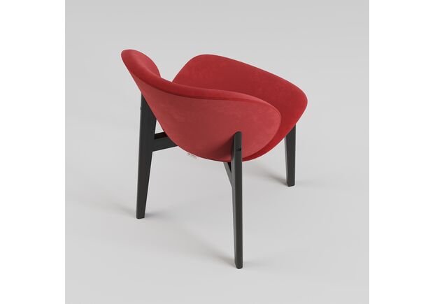 Стул Robin черный/Galileo 256 - Фото №2