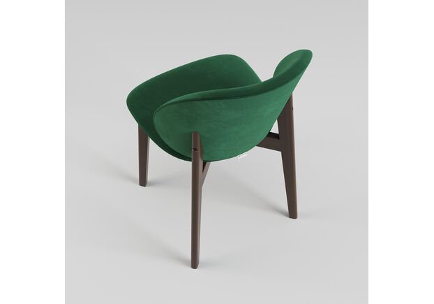 Фото №2. Стілець Robin темний горіх / Venus Velvet 2940 - Meblistico Стілець Robin темний горіх / Venus Velvet 2940 - Фото №2