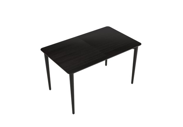 Стіл розкладний Silva 130+40x80 чорний - Фото №2