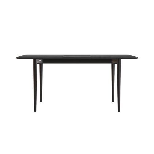 Стіл розкладний Silva 130+40x80 чорний - Фото №5