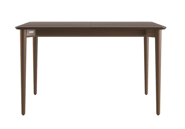 Стіл розкладний Silva 130+40x80 темний горіх - Фото №1