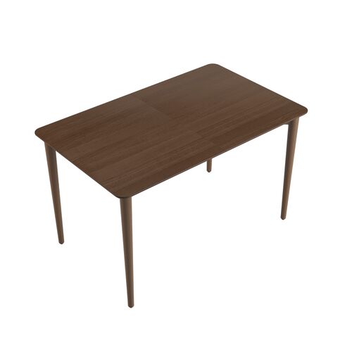 Стіл розкладний Silva 130+40x80 темний горіх - Фото №4