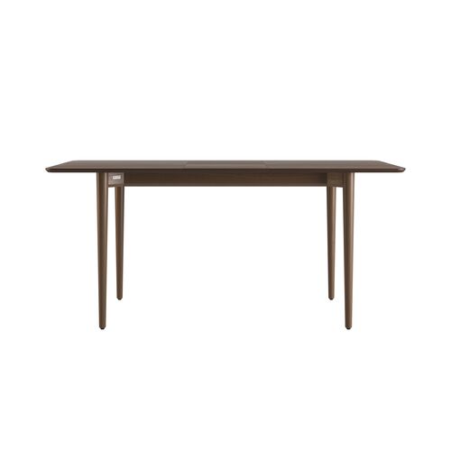 Стіл розкладний Silva 130+40x80 темний горіх - Фото №5