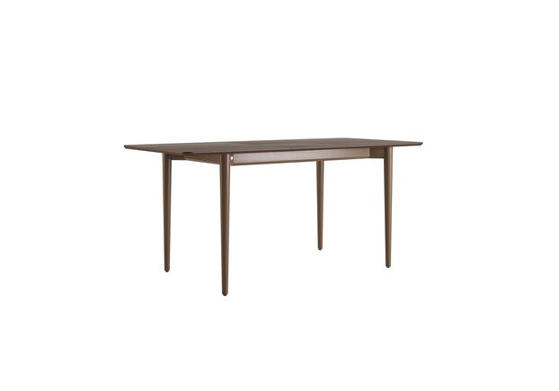 Стіл розкладний Silva 130+40x80 темний горіх - Фото №2
