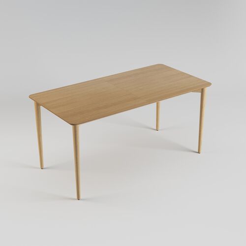 Стол раскладной Silva 160+40x80 натуральный ясень - Фото №6