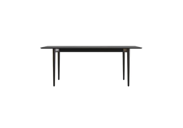 Стіл розкладний Silva 160+40x80 чорний - Фото №2