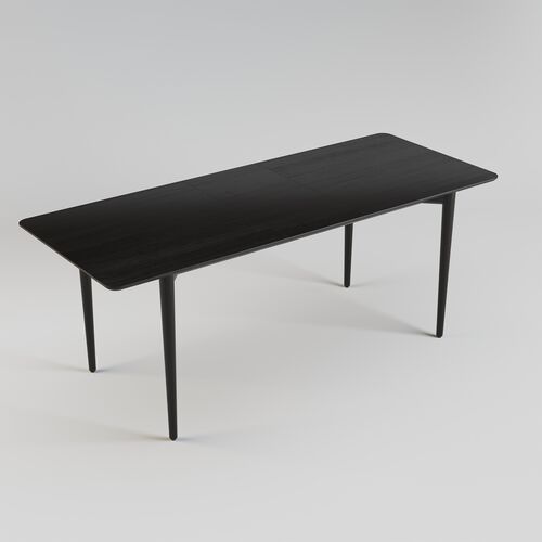 Стіл розкладний Silva 160+40x80 чорний - Фото №5