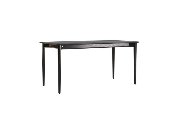Стіл розкладний Silva 160+40x80 чорний - Фото №2