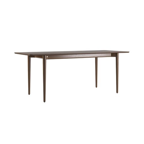 Стіл розкладний Silva 160+40x80 темний горіх - Фото №3