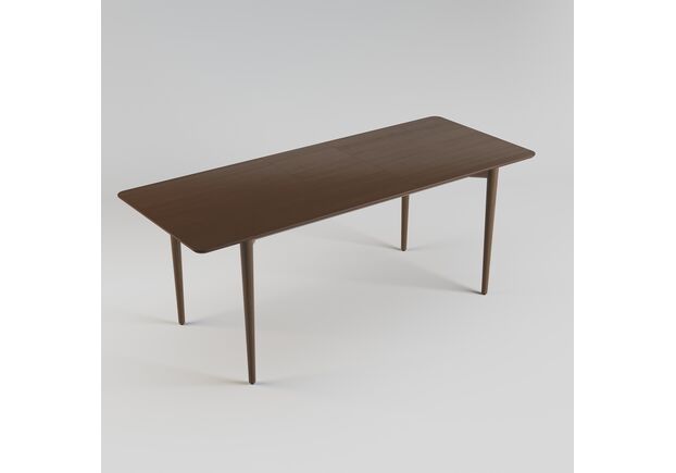 Стіл розкладний Silva 160+40x80 темний горіх - Фото №2