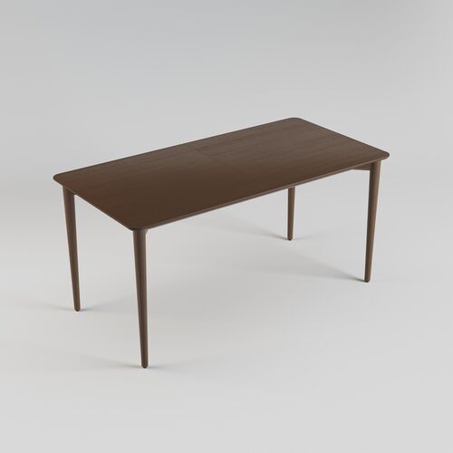 Стіл розкладний Silva 160+40x80 темний горіх - Фото №6