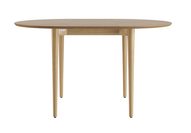 Стіл розкладний Silva d-100+30 натуральний ясен - Фото №1