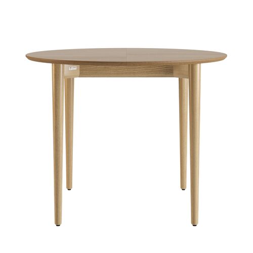 Стіл розкладний Silva d-100+30 натуральний ясен - Фото №3