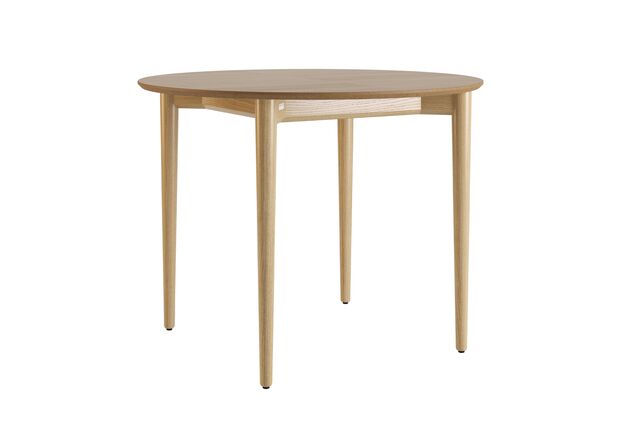 Стіл розкладний Silva d-100+30 натуральний ясен - Фото №2