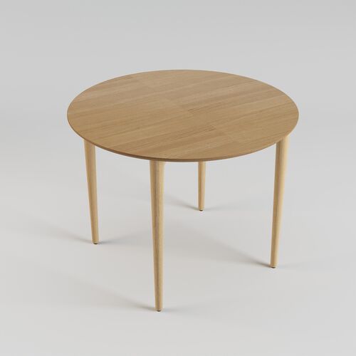 Стіл розкладний Silva d-100+30 натуральний ясен - Фото №6