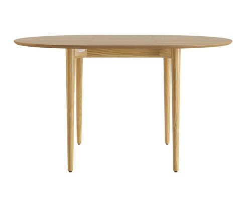 Стол раскладной Silva d-100+30 натуральный дуб - Фото №1