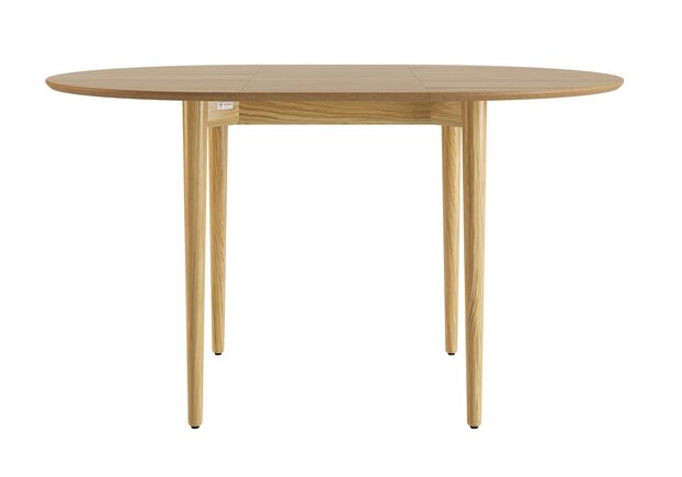 Стол раскладной Silva d-100+30 натуральный дуб - Фото №1