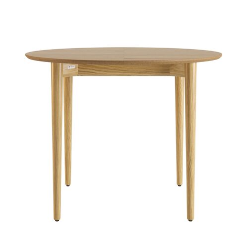 Стол раскладной Silva d-100+30 натуральный дуб - Фото №3