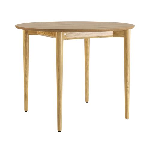 Стол раскладной Silva d-100+30 натуральный дуб - Фото №4