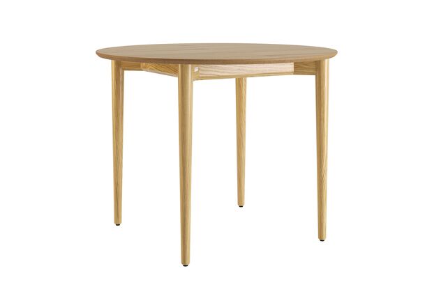 Стол раскладной Silva d-100+30 натуральный дуб - Фото №2