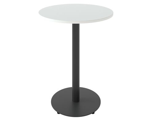 Стол барный Soul light d60 см черный+белый - Фото №1