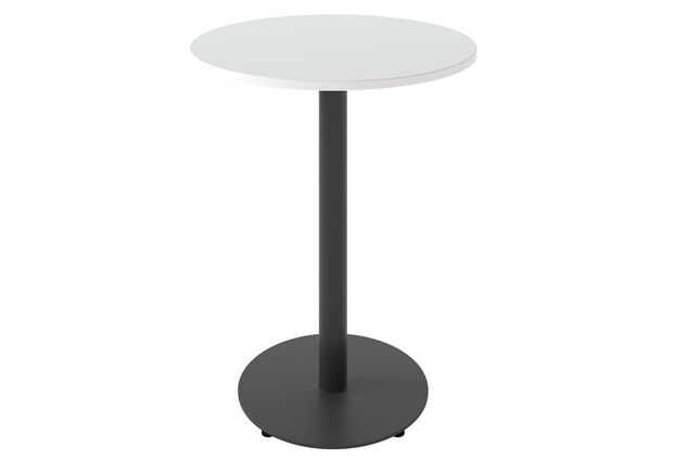 Стол барный Soul light d60 см черный+белый - Фото №1