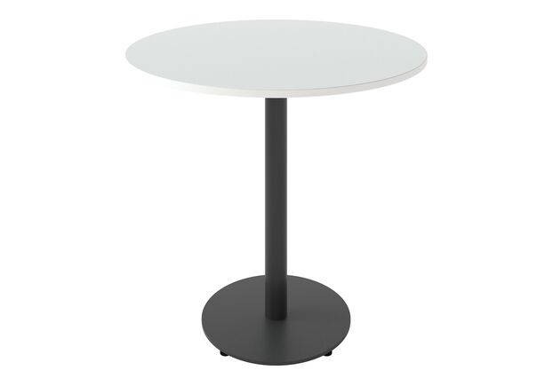 Стол барный Soul light d80 см черный+белый - Фото №1