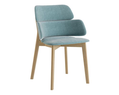 Стул Swan натуральный ясень/Mani 45 - Фото №1