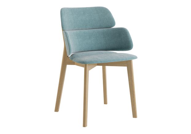 Стул Swan натуральный ясень/Mani 45 - Фото №1