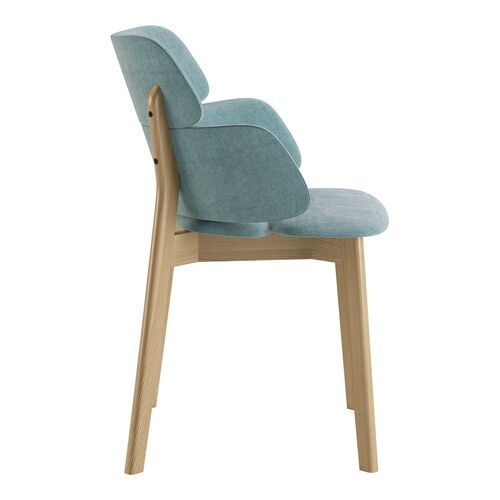 Стул Swan натуральный ясень/Mani 45 - Фото №3