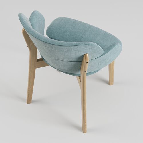 Стул Swan натуральный ясень/Mani 45 - Фото №6