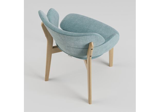 Стул Swan натуральный ясень/Mani 45 - Фото №2