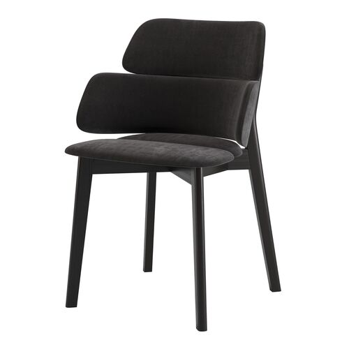 Стул Swan черный/Mani 35 - Фото №5